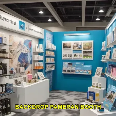 Backdrop Pameran Booth